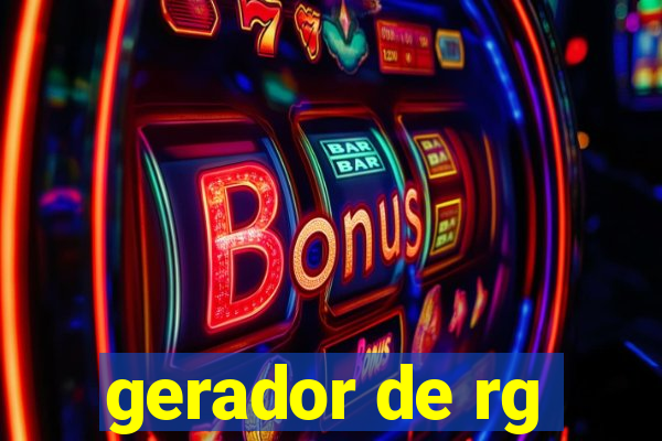 gerador de rg